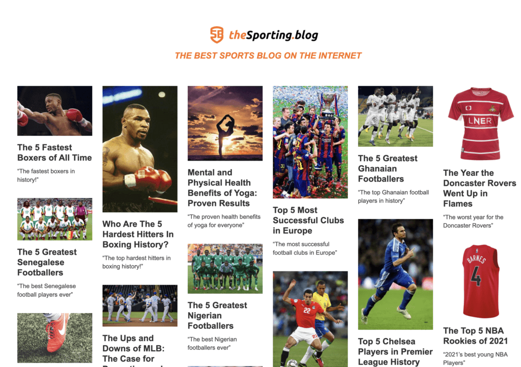 what should i blog about - sports blog