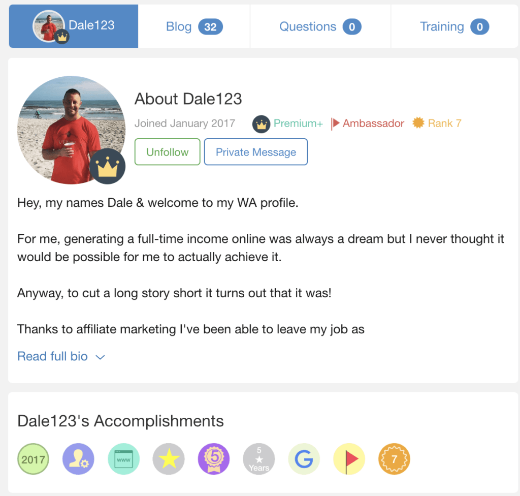 Dale - Commission Academy Review - Smart Passive Income Success - Smart Passive Income Success Dale - Commission Academy Review