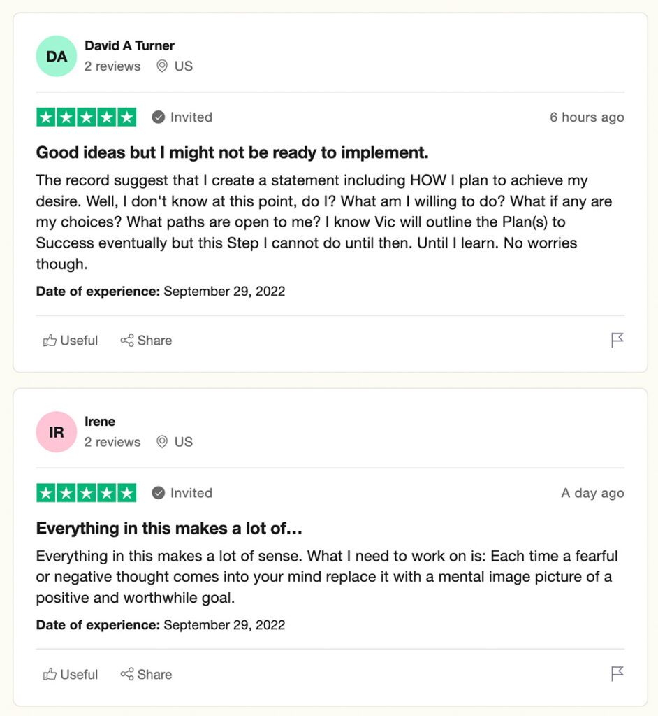 Positive Reviews from lessons - FourPercent - Smart Passive Income Success - Smart Passive Income Success