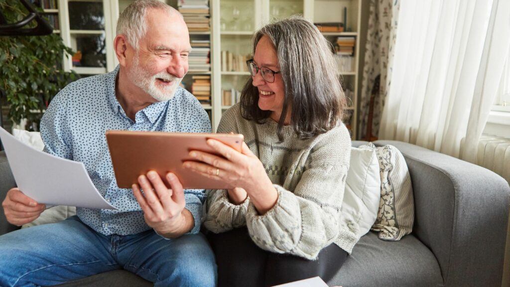 Best Passive Income Ideas For Retirees - happy retired couple