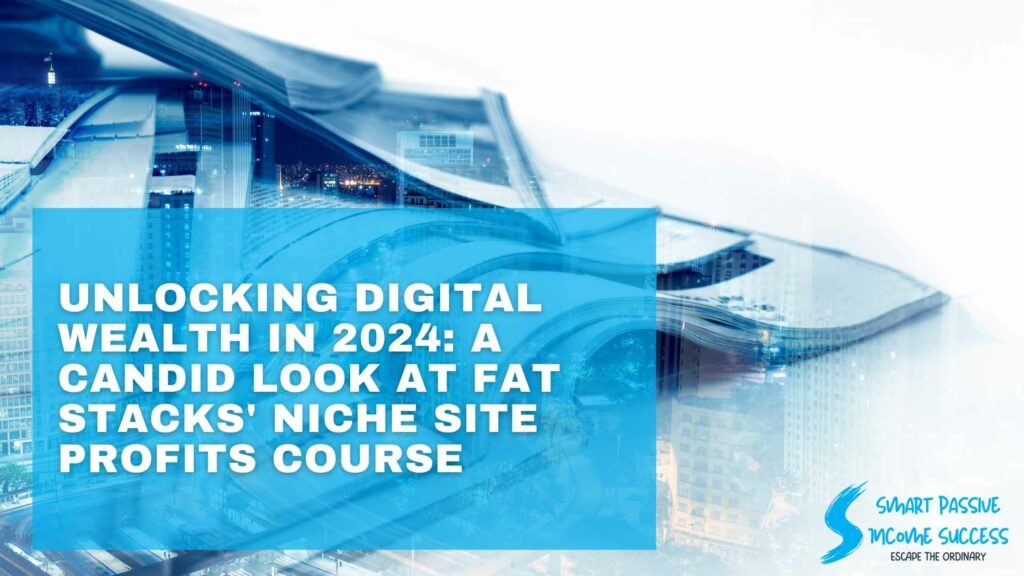 Unlocking Digital Wealth In 2024 A Candid Look At Fat Stacks Niche Site Profits Course