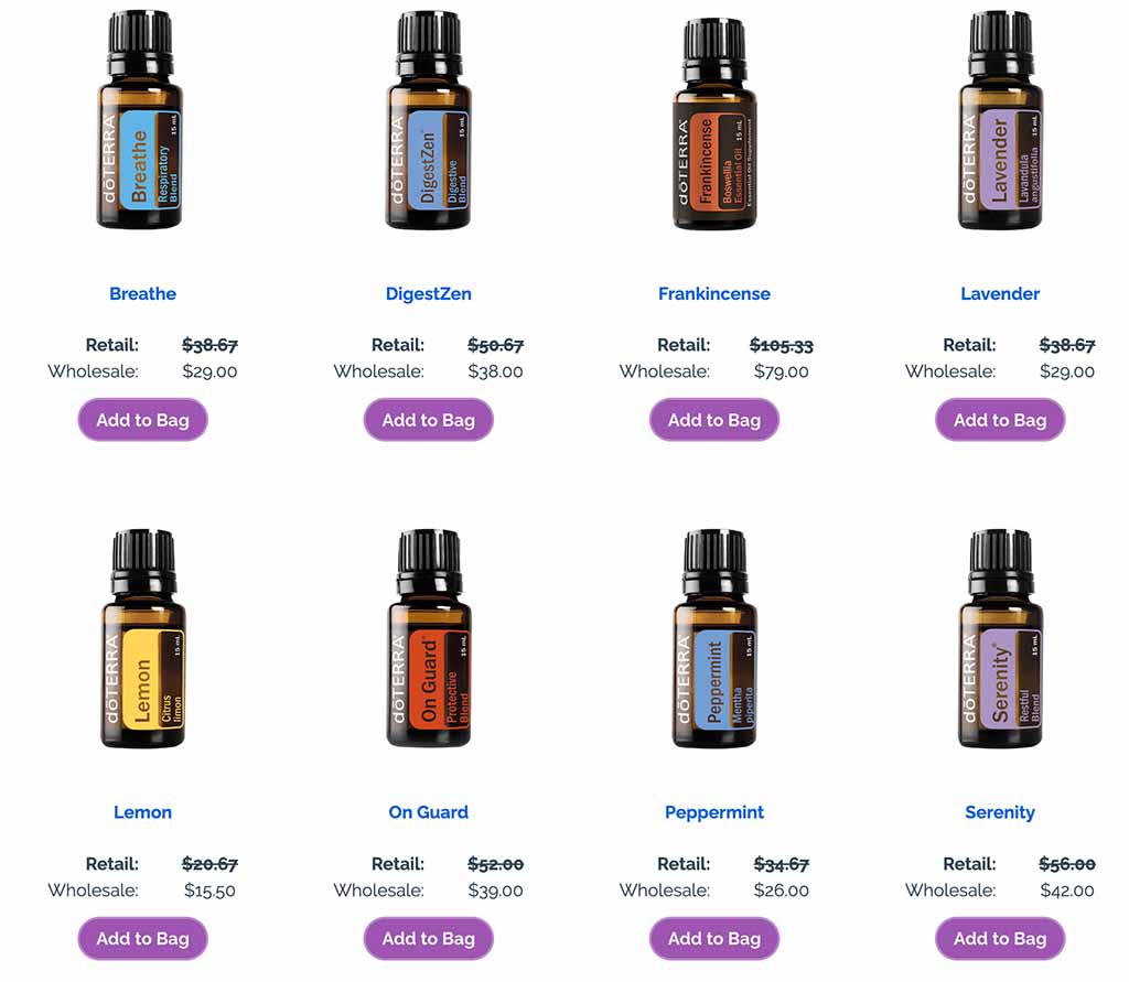 doterra-product-line