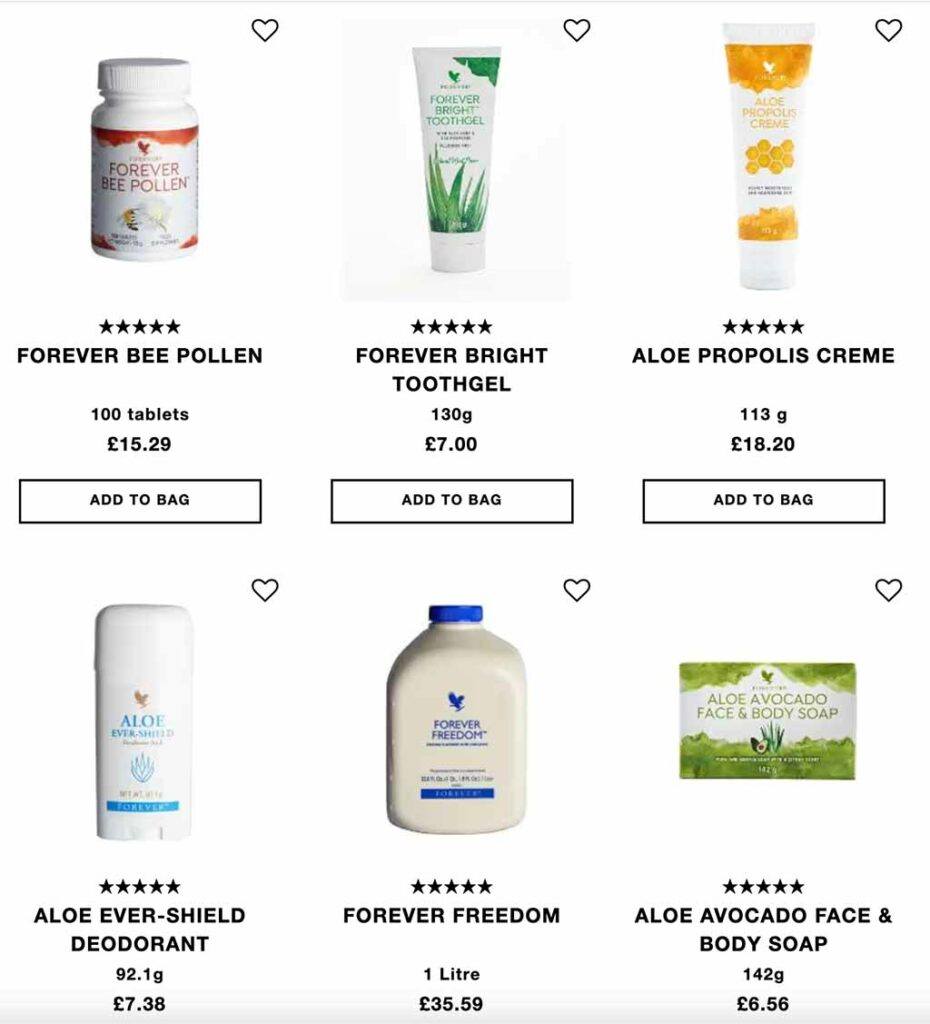 forever-living-product-line