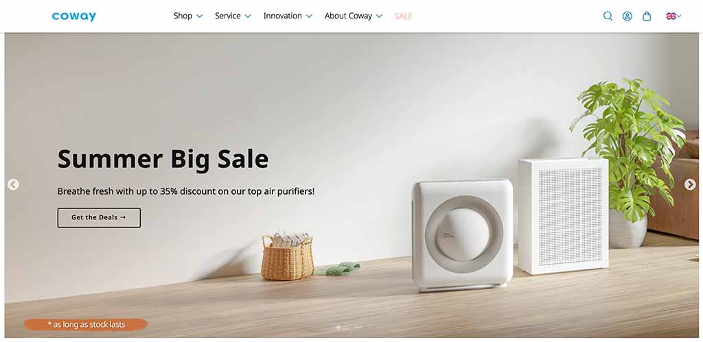 Coway-mlm-website