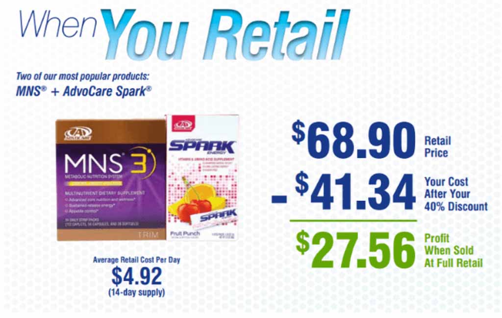 advocare-mlm-retail-commissions