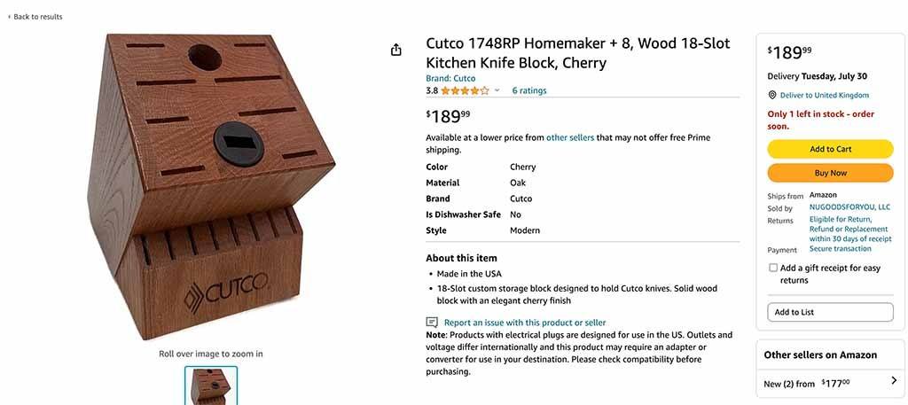 cutco-knives-on-amazon