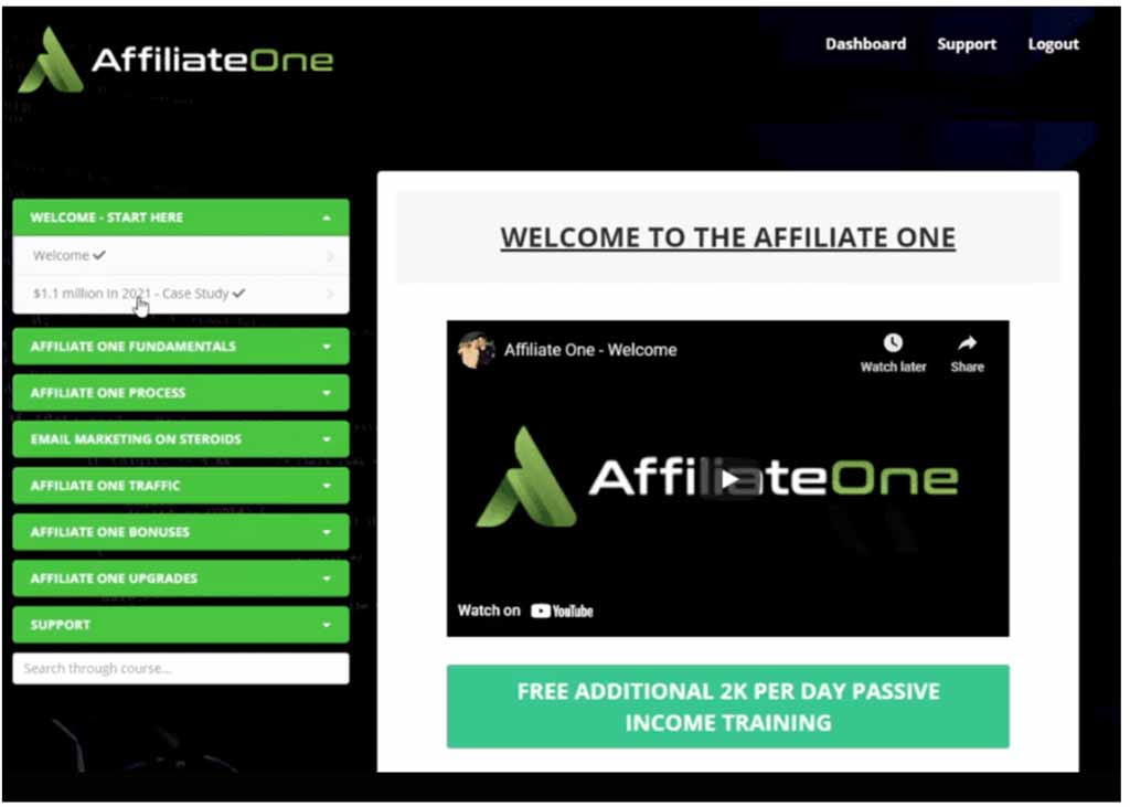 affiliate-one-members-area