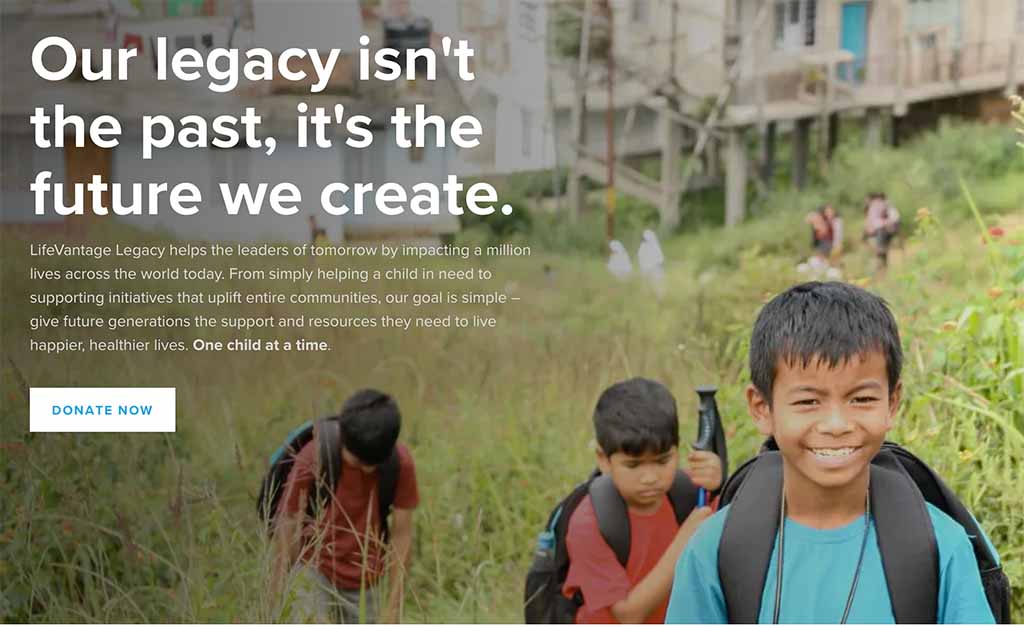 lifevantage-charity-details
